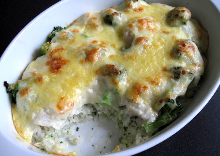 Recipe of Super Quick Homemade Fish &amp; Broccoli Doria