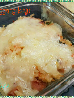 Foto resep Nasi panggang keju