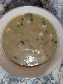 A picture of Mushroom soup.