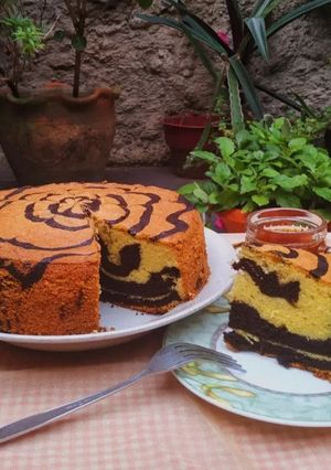 Foto resep Marble Cake ala Thomas Law
