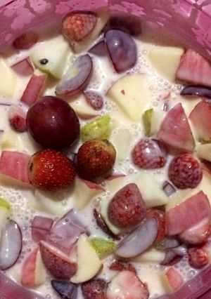 Foto resep Salad buah segar simple