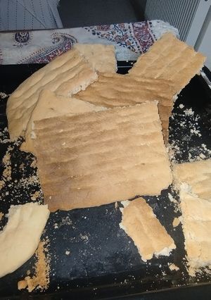 عکسی از دستور نان روغنی کرمانشاهی