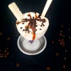 Chocolate Chip Coffee Ice cream A picture of Chocolate Chip Coffee Ice cream.