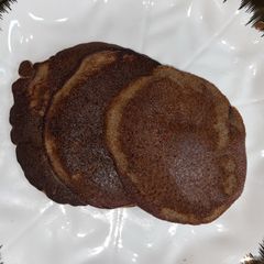 A picture of Simple chocolate pancake.
