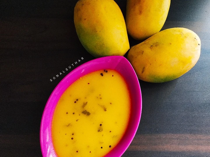Easy Way Make Fajeto / Gujarati Mango Kadhi which Delicious