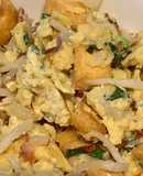 Scrambled Eggs with Tofu and Bean Sprouts