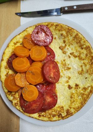 Una foto de Omelette de arroz