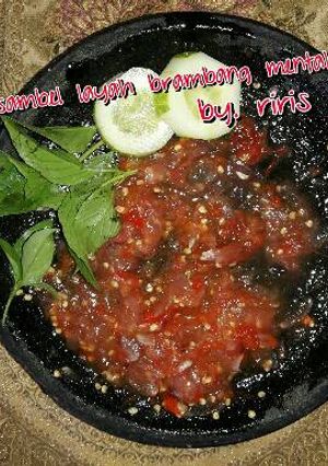 Foto resep Sambel layah brambang mentah