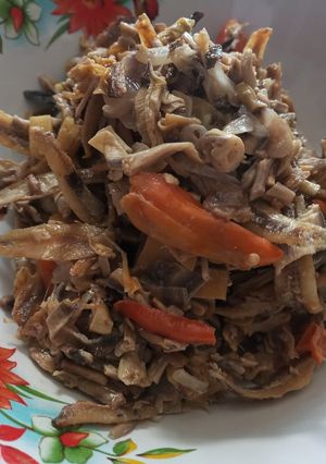 Foto resep Oseng-oseng Jantung Pisang + Tips (jantung pisang gak hitam)