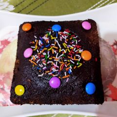 A picture of Chocolate decadent cake.