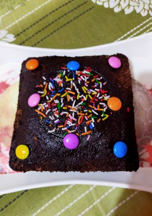 A picture of Chocolate decadent cake.