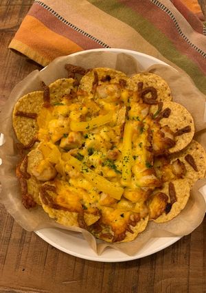 Une photo de ☆Nachos Léger et Sans Gluten, au Poulet☆