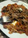 Carne Tiernizada En Salsa Que Se Corta Con Cuchara / Deshilachada o Desmechada