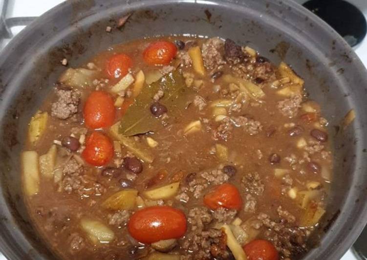 Recipe of Award-winning Low-fat beef chilli