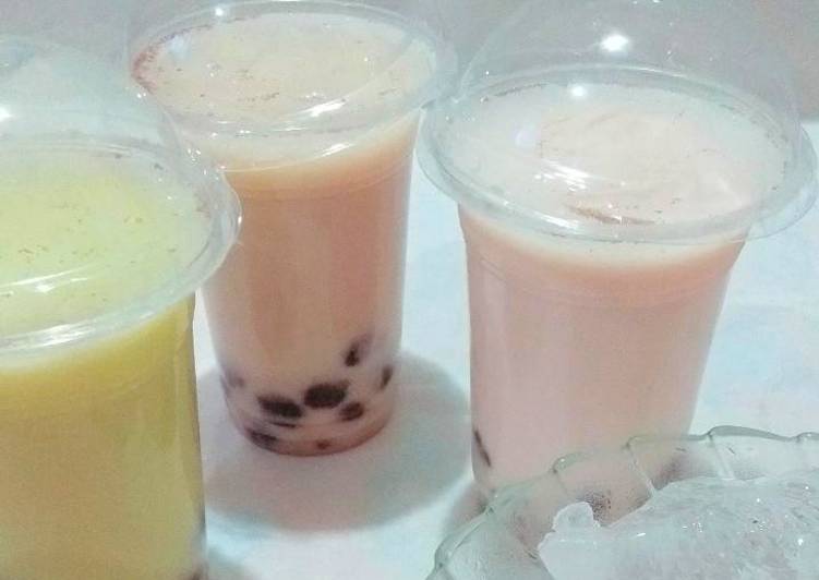 Langkah Mudah untuk Membuat Boba Milk Tea/Tapioca Pearl, Sempurna