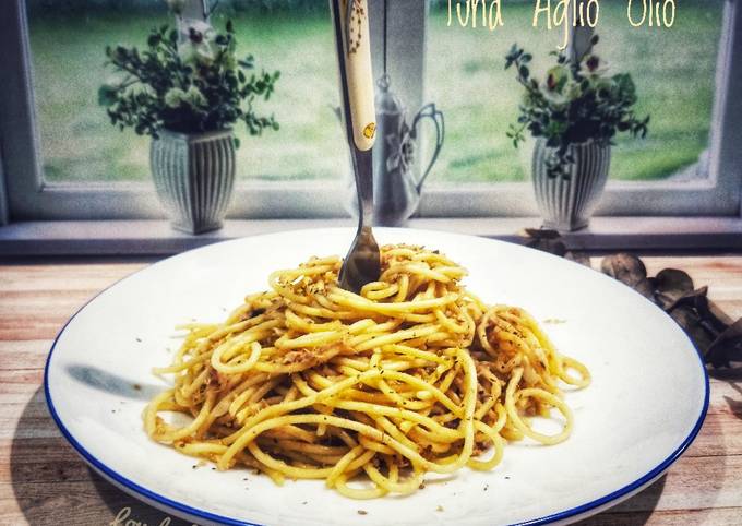 Resep Spaghetti Tuna Aglio Olio yang Menggugah Selera