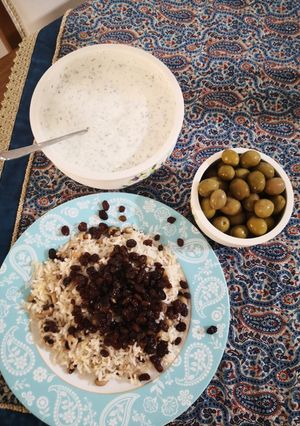 عکسی از دستور چشم بلبلی با برنج