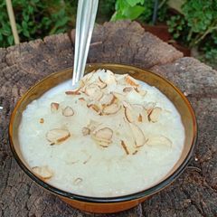 A picture of Skimmed milk kheer.