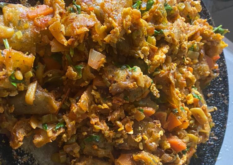 Egg Kothu Parotta Egg Kothu Parotta