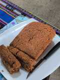 Budín de banana integral