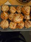 Mini Cakes Jambon Gruyère Olives