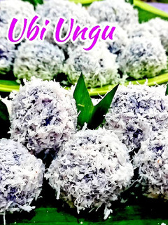 Foto resep KLEPON UBI UNGU tanpa tepung ketan