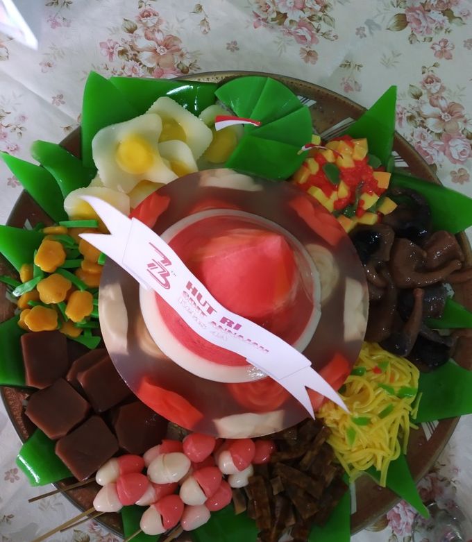 Foto resep Puding tumpeng lauk pauk