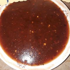A picture of Hot sauce.
