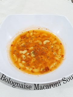 Foto resep Bolognaise Macaroni Soup