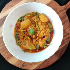 A picture of Dahi ki Lauki.