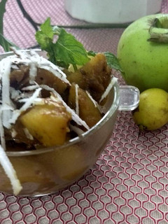 एप्पल की सब्जी रेसिपी मुख्य फोटो