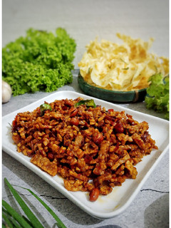 Foto resep Orek tempe pedas manis gurih