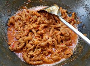Foto resep Usus ayam bumbu rujak