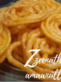 A picture of Traditional Jalebis (Fermentation method).