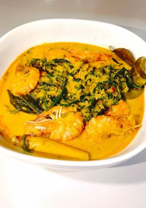 Gambar Kalio Pakis Udang, menu dari seberang mudah dimasak