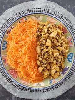 Une photo de Salade de Riz à L'Indienne / Healthy