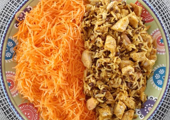 Salade de Riz à L'Indienne / Healthy
