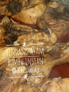Foto resep Rendang Ayam Bumbu Instan