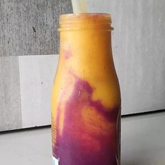 A picture of Mango jamun smoothie.