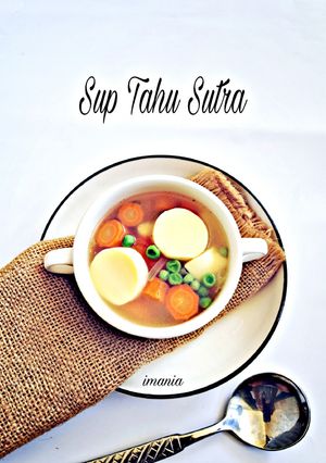 Foto resep Sup Tahu Sutra