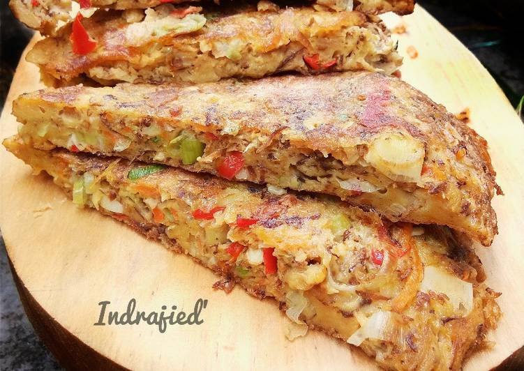 Telur Dadar Ala Padang Serba 3