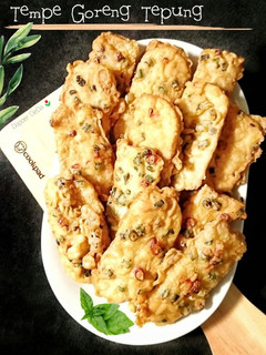 Foto resep Tempe Goreng Tepung