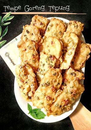 Foto resep Tempe Goreng Tepung