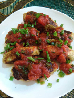 Una foto de Croquetas de berenjenas y zanahorias
