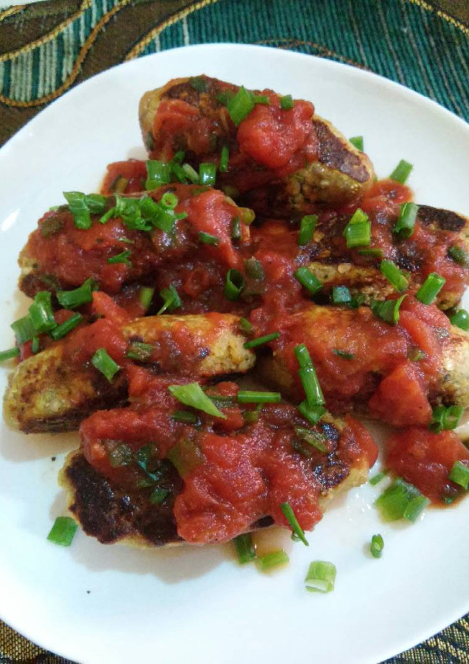 Una foto de Croquetas de berenjenas y zanahorias