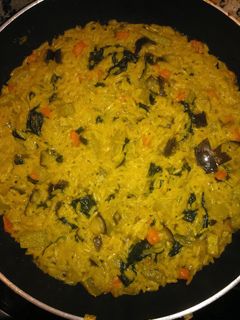 Una foto de Arroz con verduras