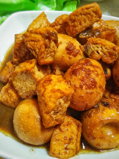 Foto resep Semur tahu telur