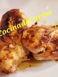 Pollo especiado con salsa de yogur y miel