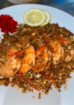 Foto resep Udang gandum bawang putih