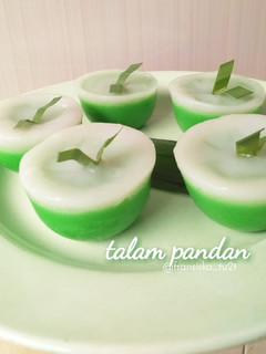 Foto resep Talam pandan(tepung beras)